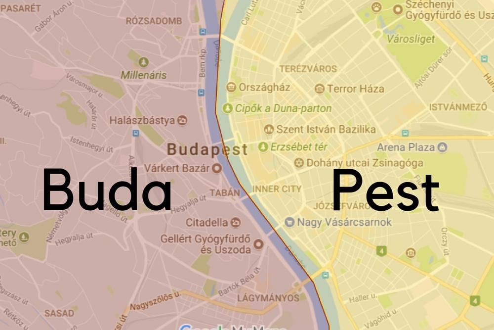 buda ਹੰਗਰੀ ਦਾ ਨਕਸ਼ਾ