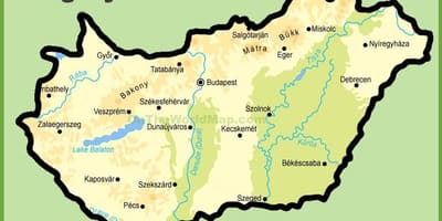 Budapesta ਨਕਸ਼ਾ