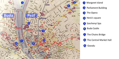 Castle hill ਬੂਡਪੇਸ੍ਟ ਨਕਸ਼ਾ